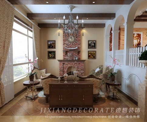 億達玖墅混搭風格裝修
