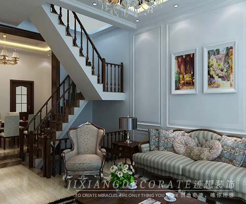 棋盤山別墅現代風格裝修